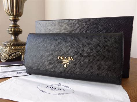 prada saffiano wallet continental|Prada saffiano wallet price.